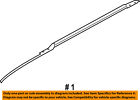 Da8z7455115ba Ford Oem Flex Roof Rack Rail Luggage Left