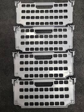 A0083-4div-gry Decked Set Of 4 Diiders For Vers. X Drawer System Not Ad2