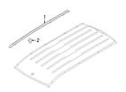 Dt1z9955141ca Ford Brand New Genuine Oem Roof Luggage Carrier Side Rail