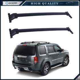 E10405cp586s Eccpp 2pcs Top Rack Roof Cross Bar Cargo Carrier For 2011-2012 Honda Pilot