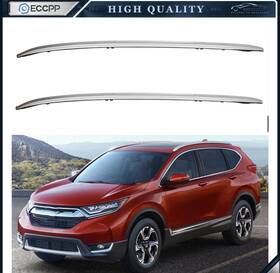 Eccpp E10630cp604s 2pcs Roof Rack Side Rails For 2017-2022 Honda Crv Cr-v Luggage Carrier Silver