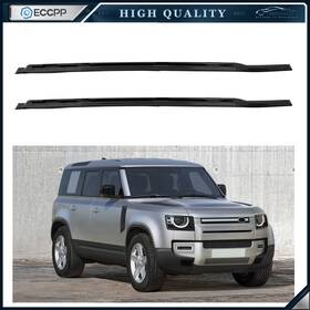 E11166cp394s Eccpp Roof Rack Side Rail For Land Rover Defender 90 2020-2023 Black Luggage Carrier