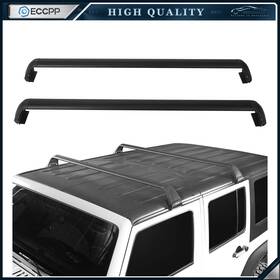 E11197cp396s Eccpp Roof Rack Cross Bar Luggage Carrier For Jeep Wrangler 2010-2023