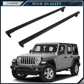 E11743cp655s Eccpp Roof Rack Cross Bar Luggage Carrier For 2011-2021 Jeep Wrangler