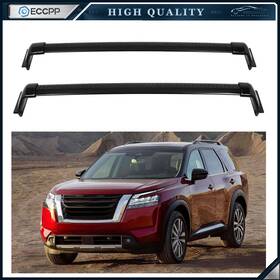 E11887cp290s Eccpp For 2022-2023 Nissan Pathfinder Roof Rack Cross Bars Cargo Luggage Carrier