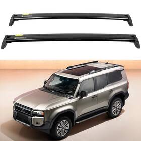 E13534cp776s Eccpp Roof Rack Cross Bar Set For Toyota Land Cruiser Prado J250 2024 Aluminum