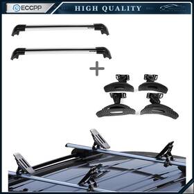 E83312cp278s Eccpp Roof Rack Cross Bar For 2013-2017 Hyundai Santa Fe Boat Kayak Carrier