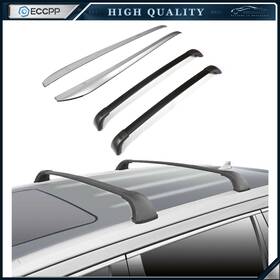 E83830cp116s Eccpp Roof Rack Cross Bar Side Rail Set Luggage Carrier For Toyota Highlander 14-18