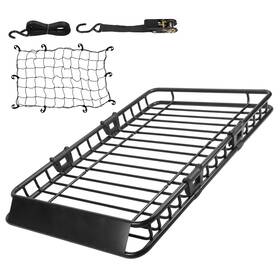 63x39x6.3in Edge Collections Gpct3963 New Universal Roof Rack Cargo Carrier Luggage Basket For Cars Suvs