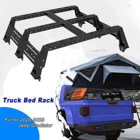 Ew-c974 Elitewill 880lbs Overland Bed Racks Truck Cargo Carrier For 2020 -2025 Jeep Gladiator Jt