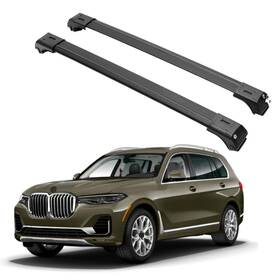 Erkul 683190536805 Roof Rack Cross Bars For Bmw X7 G07 2019-2025 Aluminum Crossbars With
