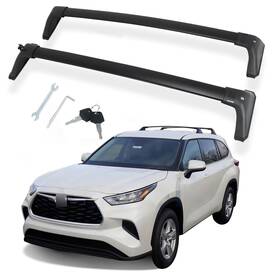 Dshld02000dp00hg00 Etesan Lockable Roof Rack Cross Bars Fit For 2020-2025 Toyota Highlander L Le