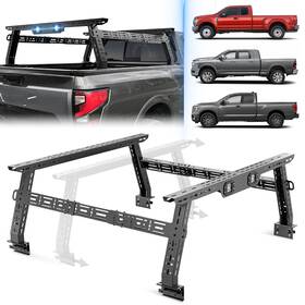 Aobr07a004159 Eyouhz Adjustable 16-24.8 Inch High Truck Bed Racks For 04-2025 F250 F350 2007-2025 Titan
