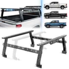 Aobr07d004159 Eyouhz Adjustable 16-24.8 Inch High Truck Bed Racks For 2007-2025 Silverado And Sierra 1500