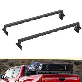 Eyouhz Mobr030022345 Universal 19.2 Inch -22.3 High Truck Bed Racks For F150 F-150 04-26 And Ram 1500 02-26