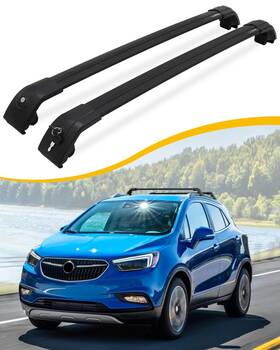 Ez0206 Ezrexpm Roof Rack Cross Bars For Buick Encore 2013-2022 Lockable Cargo Carrier