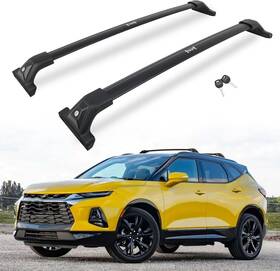 Ezktz19c2147 Ezrexpm 265lbs Lockable Cross Bars Roof Rack Chevy Chevrolet Blazer 2019-2026 Not Ev New