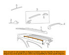 F6dz7455150ac Ford Oem Roof Rack Rail Luggage