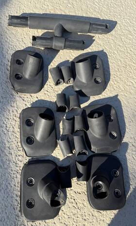 Vtm000008121 Factory/oem 2007-2014 Toyota Fj Cruiser Roof Rack Mounting Plates