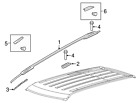 Fb5z-7855115-aa Ford Genuine Roof Rail