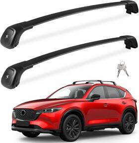 Fengyu Cx5-2 Lockable Roof Rack Cross Bars 260lbs Compatible With Mazda Cx5 Cx-5 2017