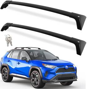 Fengyu Fy-2104 Lockable Roof Rack Cross Bars 260lbs Compatible With 2019-2025