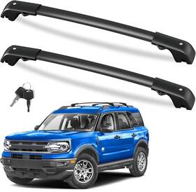 Fy-9944 Fengyu Lockable Roof Rack Cross Bars 220lb For Ford Bronco Sport 2021-2024