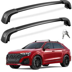 Fy102-38 Fengyu Lockable Roof Rack Cross Bars Audi Q8 2019-2026 300lbs Cargo Carrier