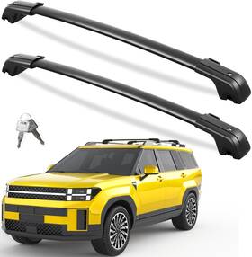 Fy77-03 Fengyu 260lb Lockable Roof Rack Cross Bars For Hyundai Santa Fe 2024-2025