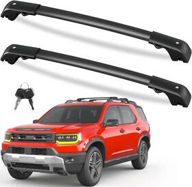 Fy88-17 Fengyu Roof Rack Cross Bars Honda Passport 2026 Lockable 300lbs Aluminum Black
