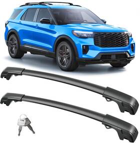 Fy88-2-10 Fengyu 300lb Roof Rack Cross Bars Compatible With Ford Explorer 2020 2021 202