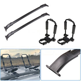 10107181 Fits 2015-2020 Cadillac Chevrolet Gmc Roof Rack Cross Bar Cargo Kayak