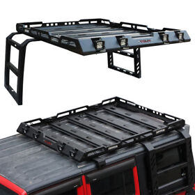 Jl-xlj01-x1 Fits 2018-2022 Wrangler Jl Jlu Top Roof Rack Luggage Cargo Carrier