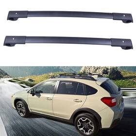 Fla104603oad Flatroad Roof Rack Black For 2014-2023 Subaru Forester Impreza Crosstrek Cross Bar Kit