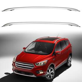 Fla106615oad Flatroad Roof Side Rail Aluminum For 2013-2016 Ford Escape Kuga Top Rack Silver