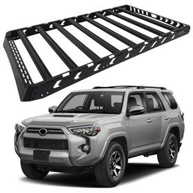Fla116290oad Flatroad Roof Rack Kit Platform Luggage Cargo Carrier Basket For 2010-2024 Toyota 4runner