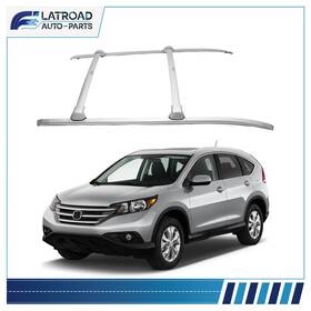 Fla1357880oad Flatroad Roof Rack Set Cross Bar Rail For Honda Crv 2012-2016 Aluminum Black