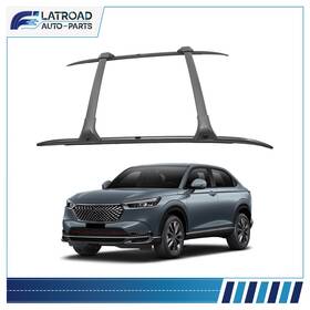 Flatroad Fla13579fb00oad Roof Rack Set Cross Bar Rail For Honda Hrv 2023-2024 Aluminum Black