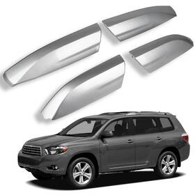 Fla160832oad Flatroad Roof Rack Cover Black For 2008-2013 Toyota Highlander Xu40 Side Rail