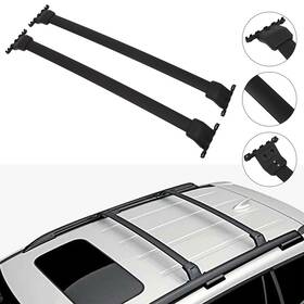 Fla161691oad Flatroad Roof Rack 2x Side Rail Top For 2019-2023 Honda Passport Luggage Carrier Set