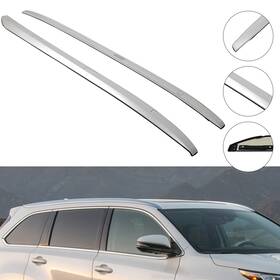 Fla161705oad Flatroad Roof Rack Set Top Side Rail For 2014-2018 Toyota Highlander Luggage Carrier