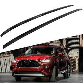 Fla174756oma Flatroad Roof Side Rail Highlander Kluger Rack Cargo Carrier For 2020-2022 Toyota
