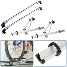 Fla833287oad Flatroad Top Roof Rack Cross Bars For Universal Chevy Dodge Ford Honda Bike Cargo