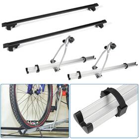 Fla833289oad Flatroad Package Bicycle Carrier For 48ft Jeep Patriot Sport Cross Bar Roof Rack Top