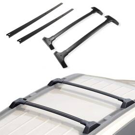 Fla838122oad Flatroad Cross Bar Roof Rack Set Side Rail For 2009-2017 Chevy Chevrolet Traverse