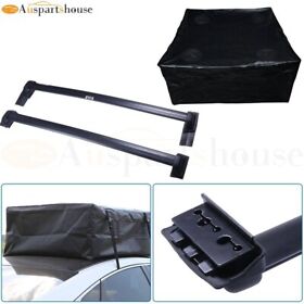 10029005 For 2003-2011 Honda Element Roof Rack Cross Bars Aluminum Luggage Bag Set