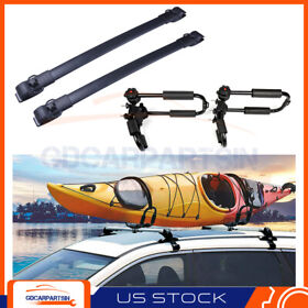 Gd838158r For 2011-2020 Toyota Sienna Roof Rack Cross Bars Black Heavy Duty Kayak