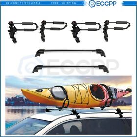 E83817701cp For 2015-2017 Kia Sorento Crossbar Roof Rack Aluminum Carrier And Kayak Storage