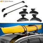 10009704 For 2015-2017 Kia Sorento Roof Rack Cross Bars Set With 4 Kayak Carrier Racks