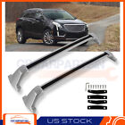 Gd161671r For 2017-2020 Cadillac Xt5 Roof Rack Cross Bar Luggage Carrier Black Aluminum